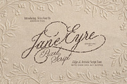 Jane Eyre - Pixel Script Font, a Script Font by AndrewPixelType (Thumbnail 1 of 11)