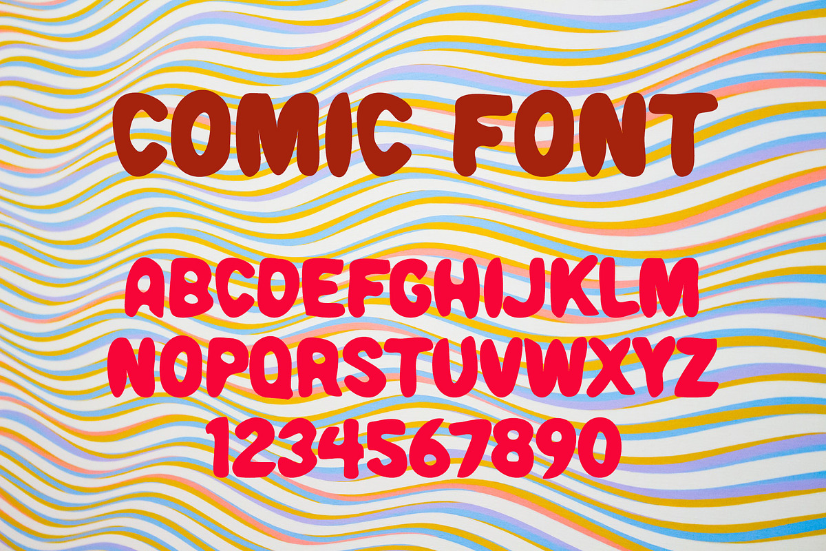 Comic Next Font preview 5