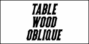 Table Wood JNL, a Font by Jeff Levine Fonts (Thumbnail 4 of 5)