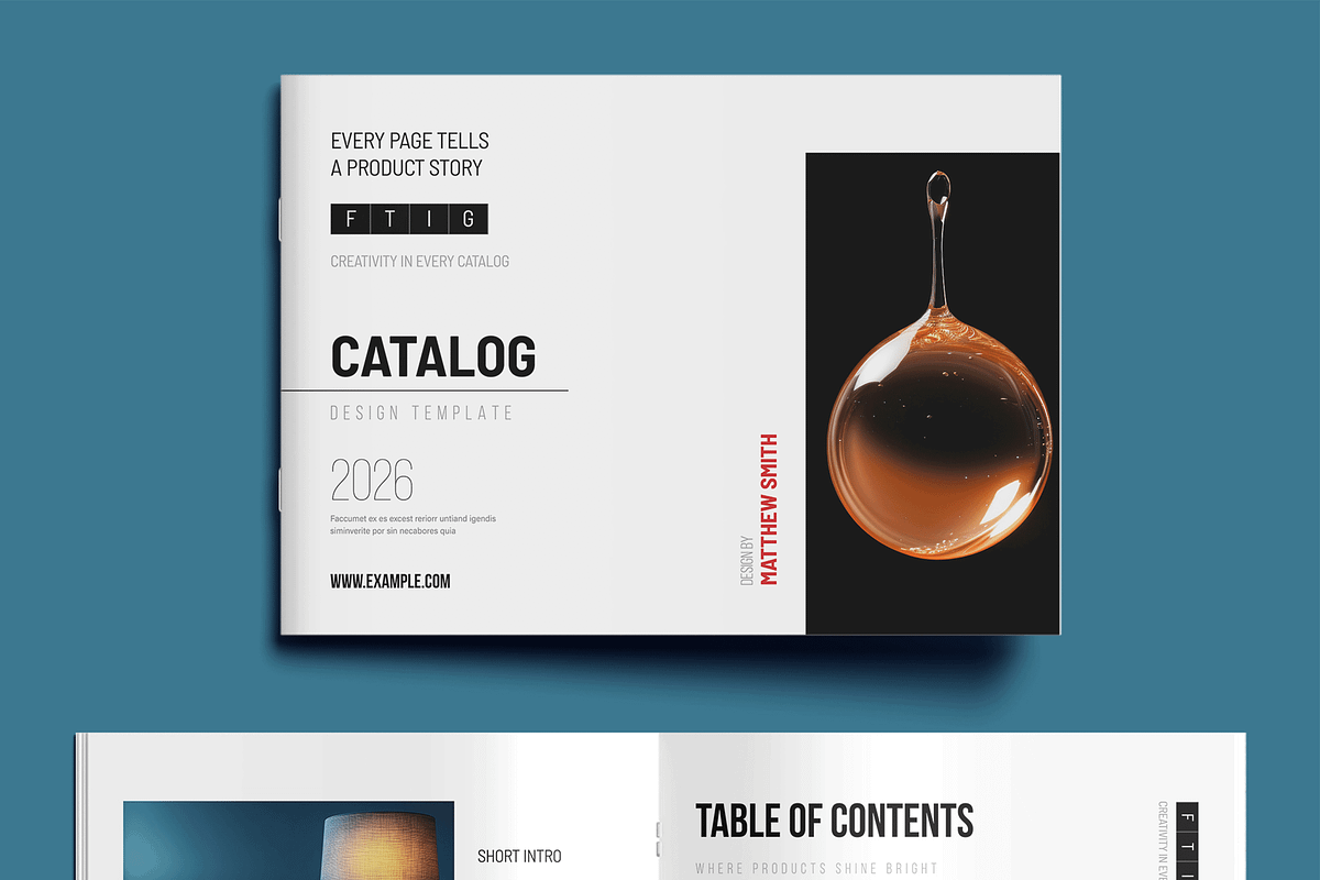 Product Catalog Brochure Design, a Brochure Template by MightyDesign (Photo 2 of 8)