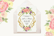 Chateau Ceremony Floral Wedding, a Decorative Illustration by Catch the Dream Art (Thumbnail 9 of 15)