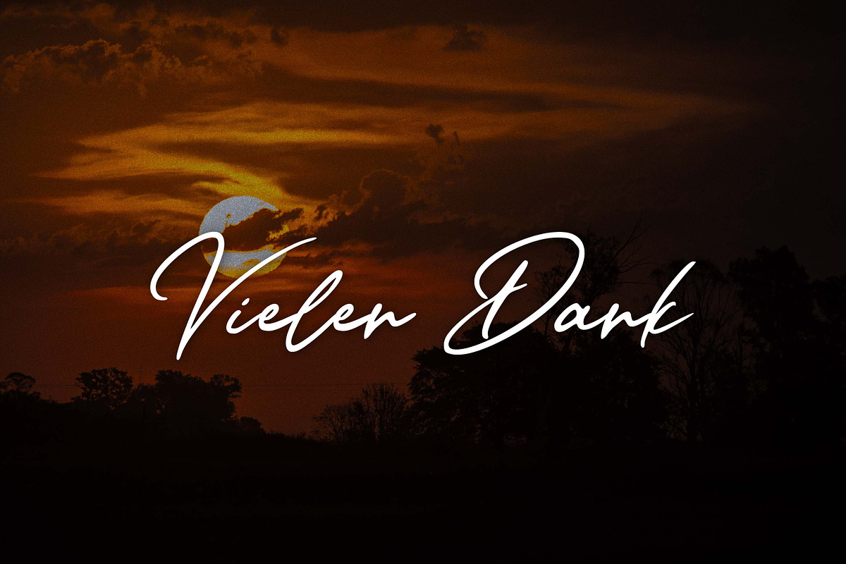 Wonderful Sunset - Beautiful Signatu, a Script Font by Almarkhatype (Photo 10 of 10)