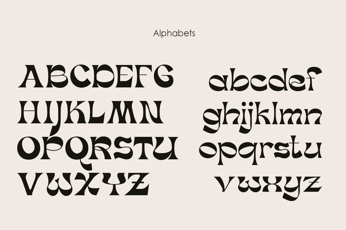 Wasely Modern Classic Font, a Serif Font by Muntab_Art (Photo 10 of 11)