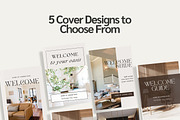 Airbnb Welcome Guide Canva Template, a Templates & Theme by TheWayfarerShoppe (Thumbnail 3 of 6)