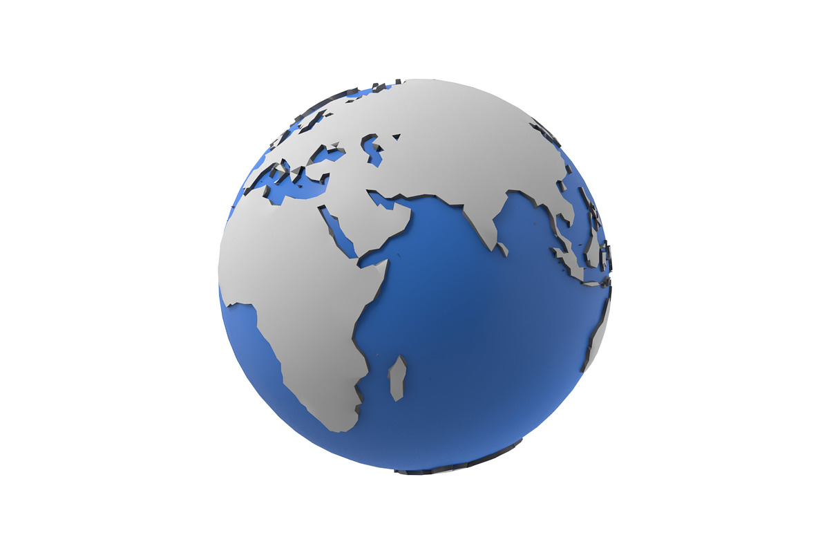 Earth low poly simple design cartoon, an Environmental 3D Model by CGTech (Photo 10 of 24)