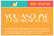 you and me and everyone else font, a Font by weknow (Thumbnail 2 of 5)