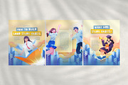 Study Habits Carousel Canva, a Social Media Template by Dstudio (Thumbnail 1 of 5)