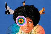 Retro Alphabet Collage KIT, an Object Graphic by Alexiva (Thumbnail 4 of 4)