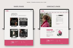 Website Template For Services