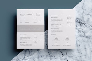 Resume Template 3 Page | CV Template