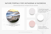 Nature Portals for Instagram & FB, a Social Media Template by Illumineer Media & Design (Thumbnail 8 of 13)