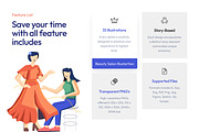 Beauty Salon Vector Art Set, a Person Illustration by Vectors Market (Thumbnail 2 of 7)