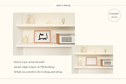 Interior Frame Mockup Bundle, a Print Template by LOPEstudio (Thumbnail 8 of 11)