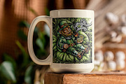 Watercolor Fantasy Creature, Leprech, a Person Illustration by NStudio (Thumbnail 4 of 6)