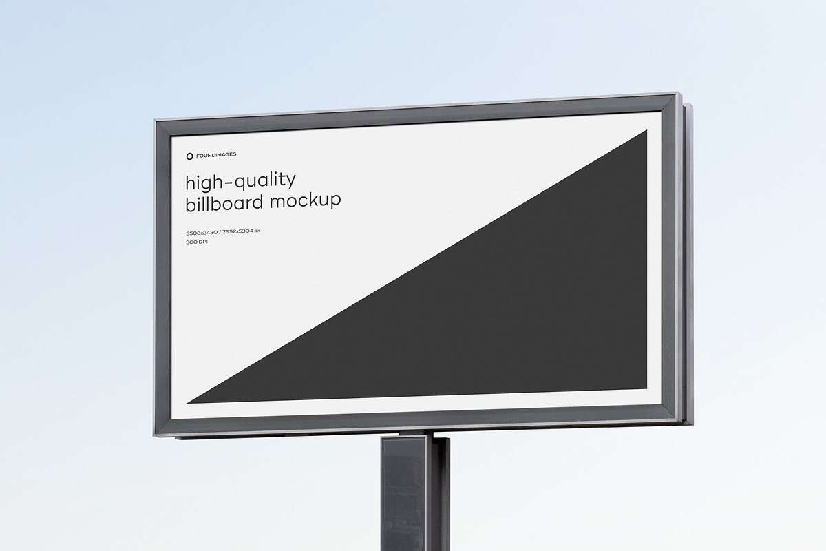 Billboard Mockup Template Bundle, a Print Template by FoundImages (Photo 3 of 36)