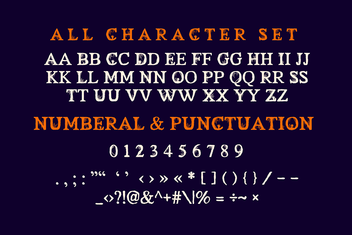Zombie Club is a Halloween font, a Serif Font by Brown Cupple (Photo 4 of 5)