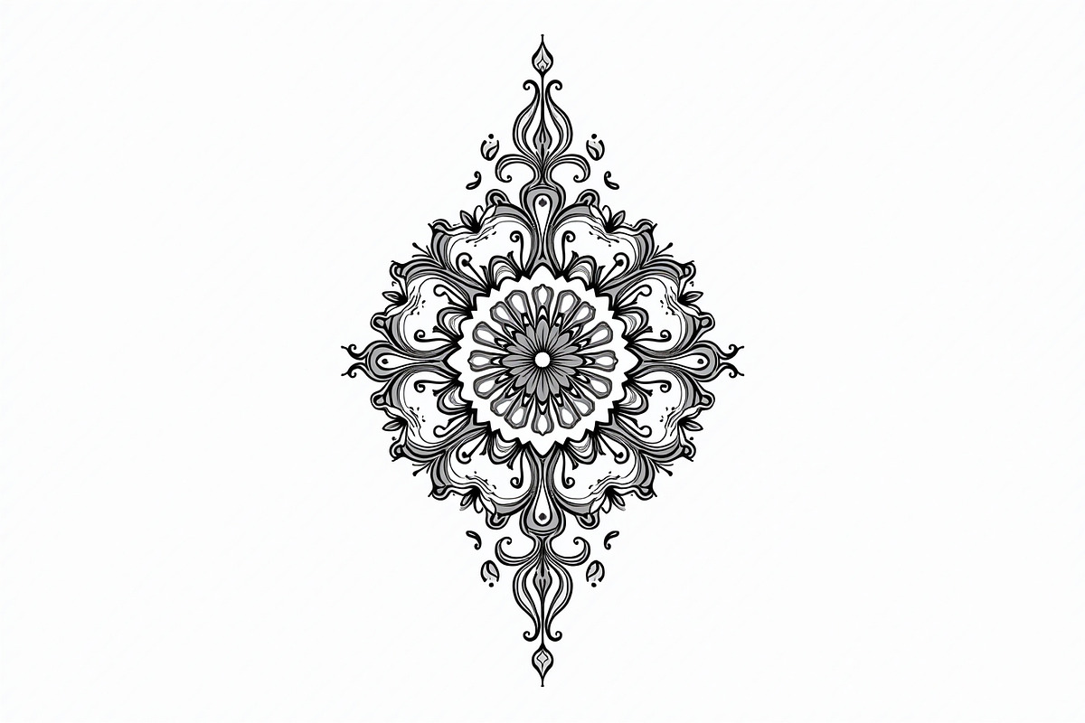 Decorative Mandala Vector, an Illustration by hafijul (Photo 4 of 9)