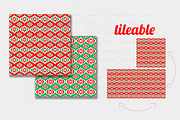 Modern Christmas Digital Paper, a Pattern Graphic by Laureling Studios (Thumbnail 2 of 2)
