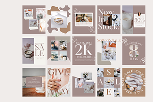 Candle Business Instagram Templates