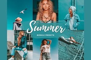 SUMMER VIBE Mobile Lightroom Preset