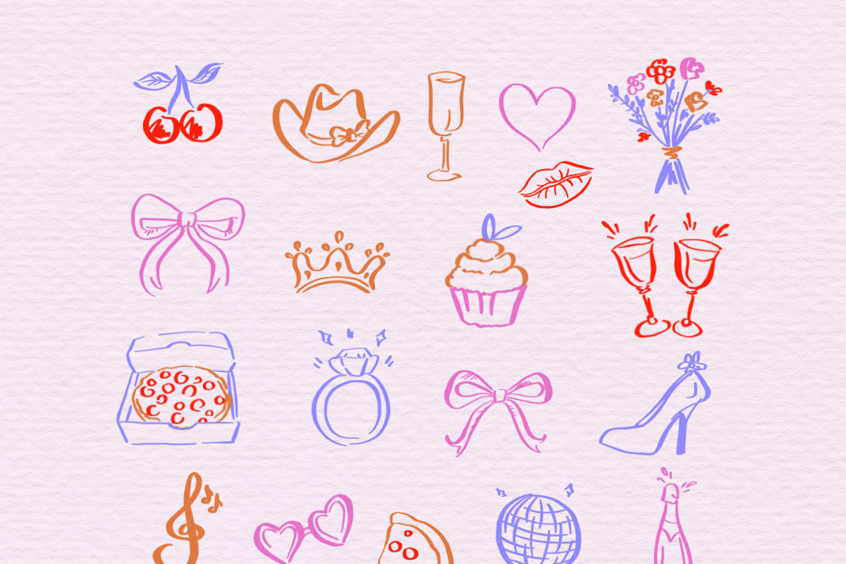 Cowgirls and cocktails clipart, an Outline Icon by Invite to Clipart (Photo 3 of 4)