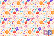 Back to School Seamless Pattern, an Education Illustration by MISS CHATZ (Thumbnail 2 of 3)
