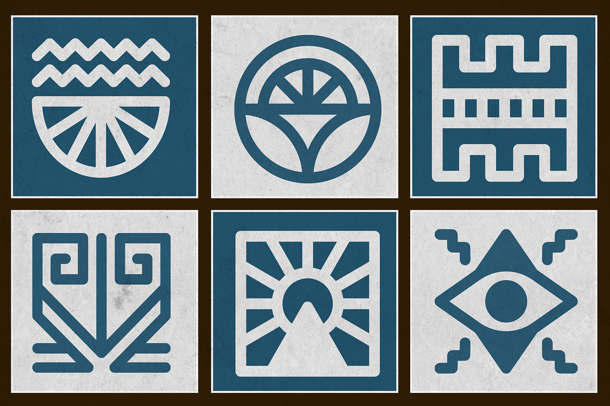 Ethnic Icons Vol 5, an Outline Icon by Tekuni (Photo 7 of 11)