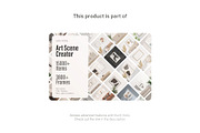 Frame Scene Mockup - A and B series, a Print Template by Ceacle Mockup (Thumbnail 2 of 2)
