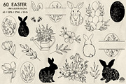Spring Line Art Bundle 10 in 1, a Decorative Illustration by Skliarova (Thumbnail 6 of 11)