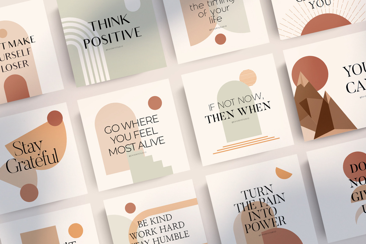5800 Instagram Editable Quotes CANVA, a Social Media Template by Eviory (Photo 9 of 62)