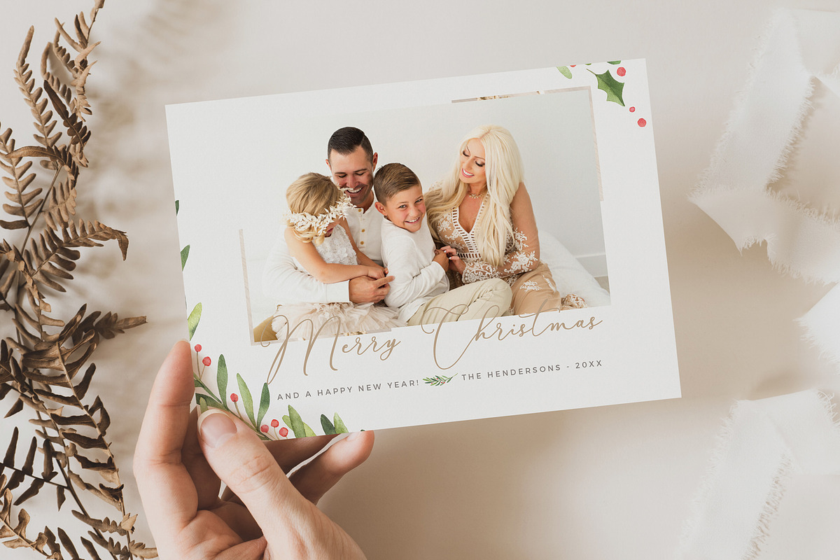Year in Review Holiday Card, a Card Template by By Stephanie Design (Photo 1 of 2)