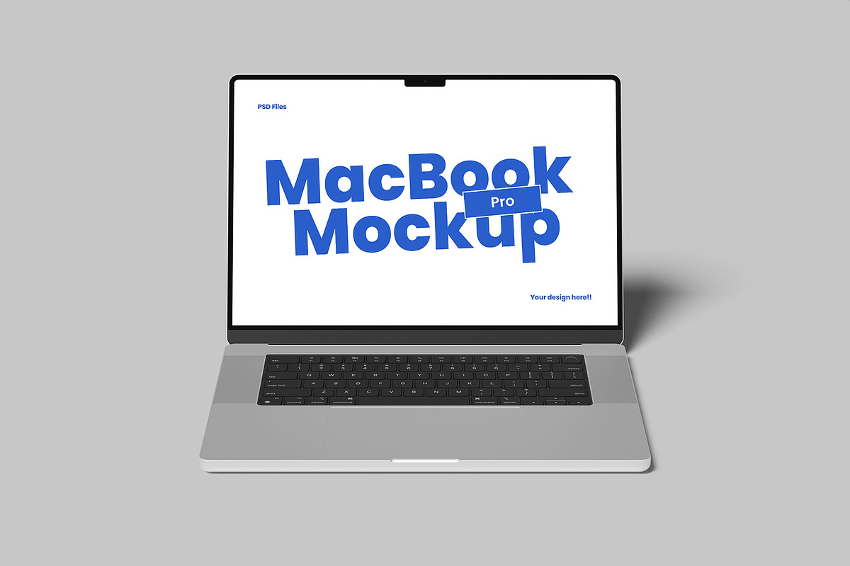 MacBook Pro Mockup, a Mac Mockup by Graphiculon (Photo 4 of 11)