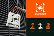 Cloud Storage and Database Icons, a Solid Icon by Prosymbols (Thumbnail 4 of 5)