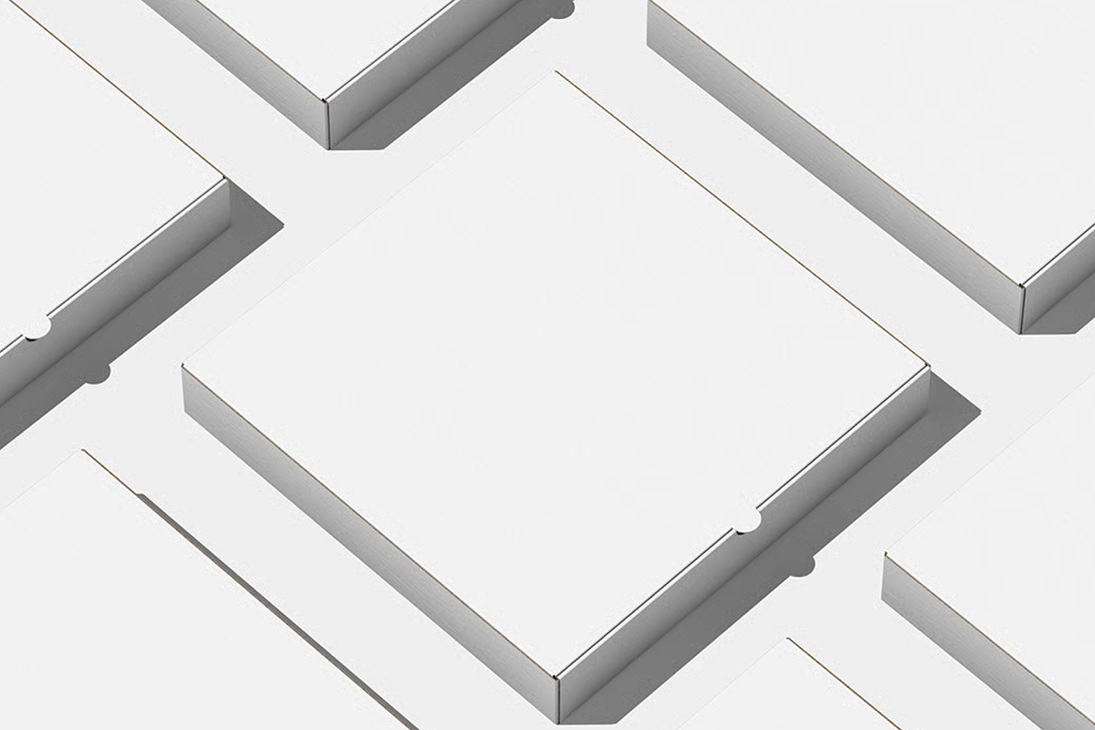 Pizza Box Mockup, a Packaging Mockup by graphicsauce (Photo 4 of 4)