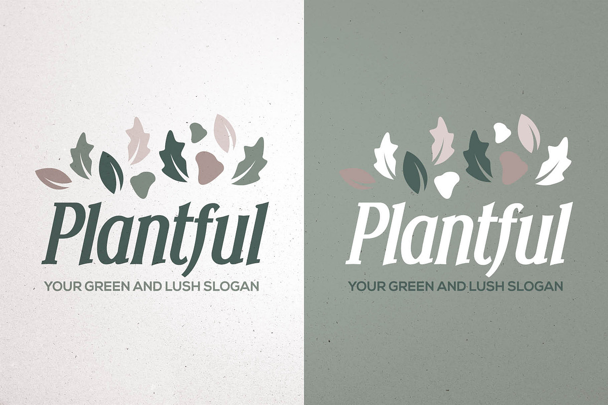 Organic Brand Mark | Canva & AI, a Branding & Logo Template by Elibee (Photo 1 of 6)