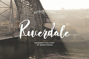 Riverdale |Sale 90% Off, a Script Font by Katie Holland (Thumbnail 1 of 8)