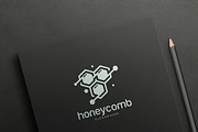 Honey Comb Logo Template, a Branding & Logo Template by Lucky Creative (Thumbnail 4 of 5)