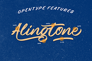 Alingtone • A Font Duo, a Script Font by azetypestudios.com (Thumbnail 2 of 18)