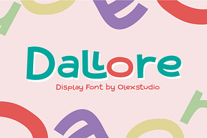 Dallore - Display Font