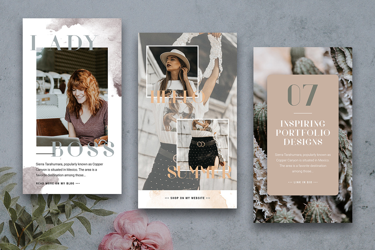 #Infopreneur Instagram Stories Pack, a Social Media Template by SilverStag Type Foundry (Photo 9 of 12)