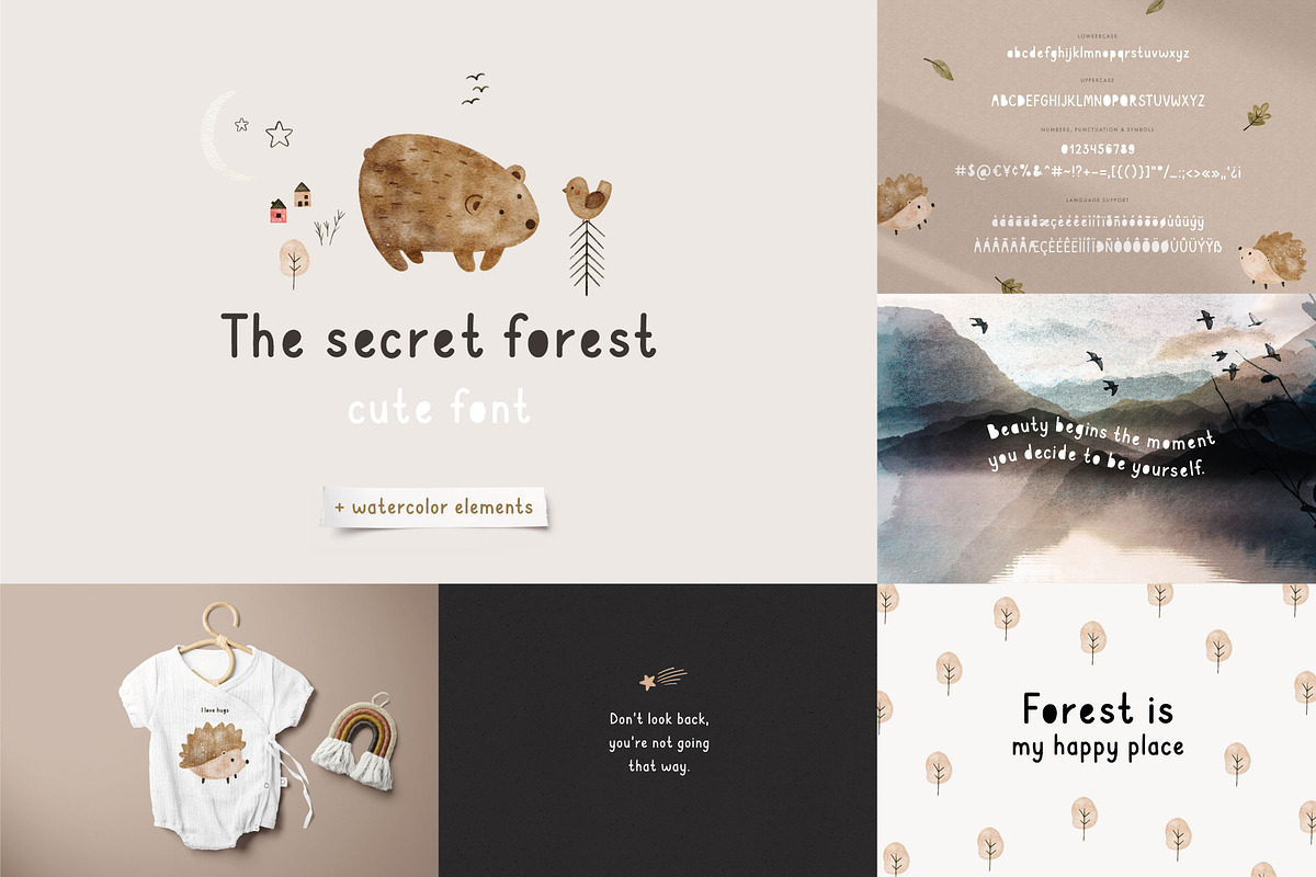 Whole shop BUNDLE | Fonts & Graphics, a Script Font by JuliaVolkova (Photo 22 of 32)