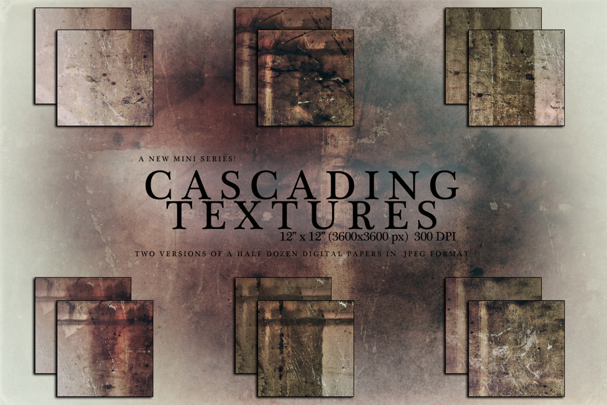 Cascading Textures: Mini Series, a Texture Graphic by CarlyArtDaily (Photo 2 of 2)