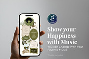 Vintage Green Wedding Website, a Landing Page Template by Everyday Perfection (Thumbnail 8 of 13)
