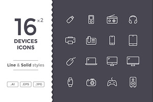 Devices Icons