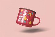 Enamel Mug Mockup, a Cups & Container Mockup by DesignRushMarket (Thumbnail 8 of 13)