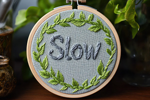 Wooden hoop featuring intricate, a Photo by Pavel_design