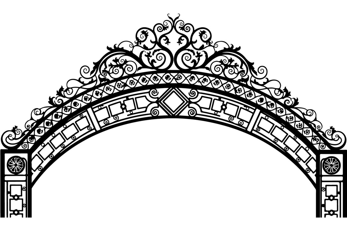 Decorative Iron Gate Bundle, a Decorative Illustration by Designer_Momina (Photo 18 of 26)