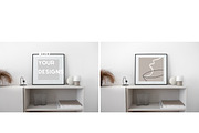 Frame mockup square, interior mockup, a Product Mockup by VISTYLE STUDIO (Thumbnail 2 of 2)