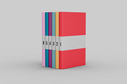 Books Set Mockup - 10 views, a Books & Magazine Mockup by Illusiongraphic (Thumbnail 7 of 21)