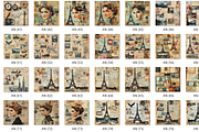 195 Vintage Collage Pages, an Illustration by HubbaDigitals (Thumbnail 3 of 6)